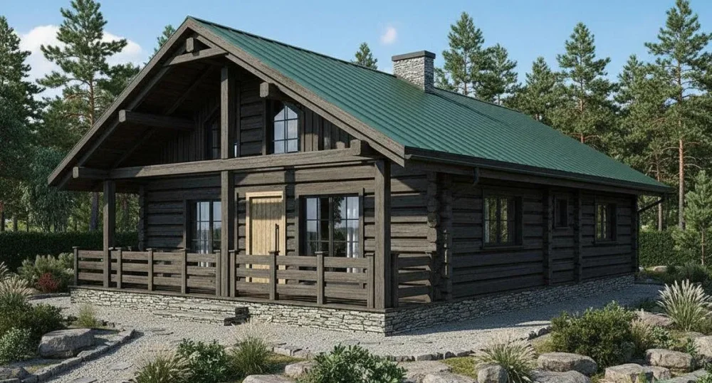 Проект Двухэтажный дом 9 на 15, 133 м2