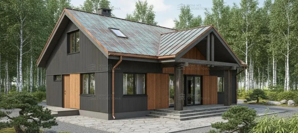 Проект Двухэтажный дом 17 на 14, 189 м2