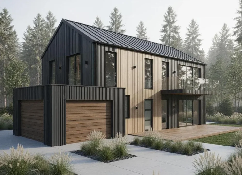 Проект Двухэтажный дом 16 на 17, 237 м2